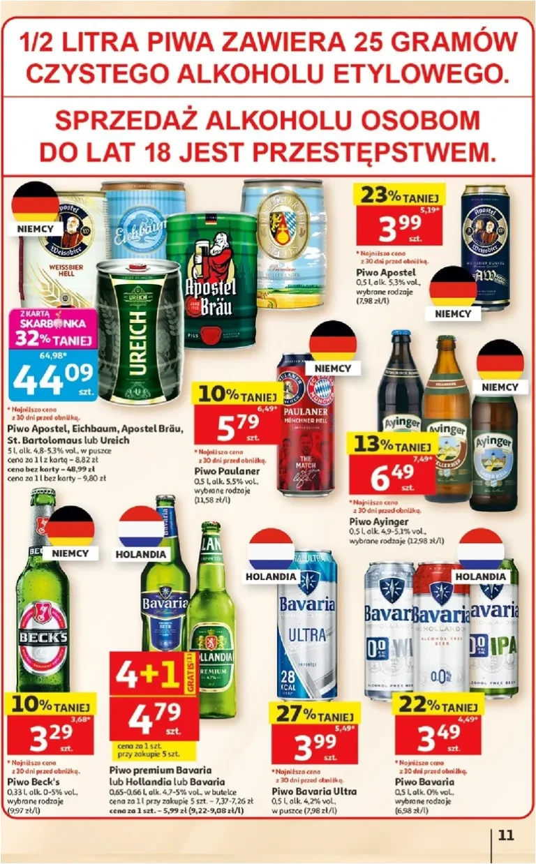 Nejnovější Hipermarket Auchan Polsko leták platný od 11.06.2026 ⭐ - strana 11