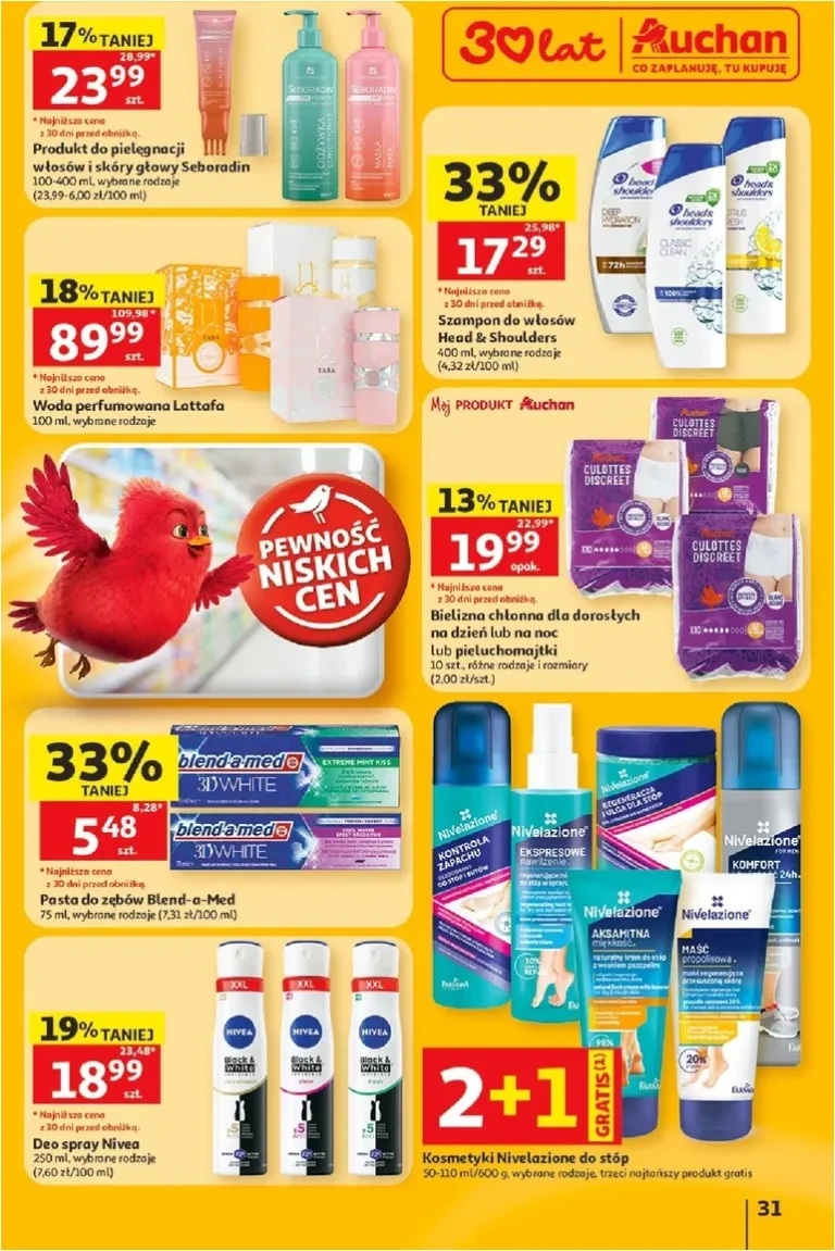 Nejnovější Hipermarket Auchan Polsko leták platný od 11.06.2026 ⭐ - strana 31