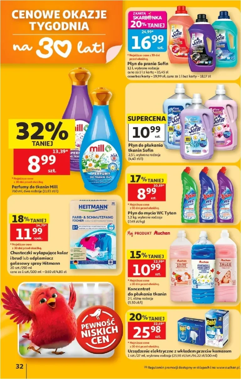 Nejnovější Hipermarket Auchan Polsko leták platný od 11.06.2026 ⭐ - strana 32