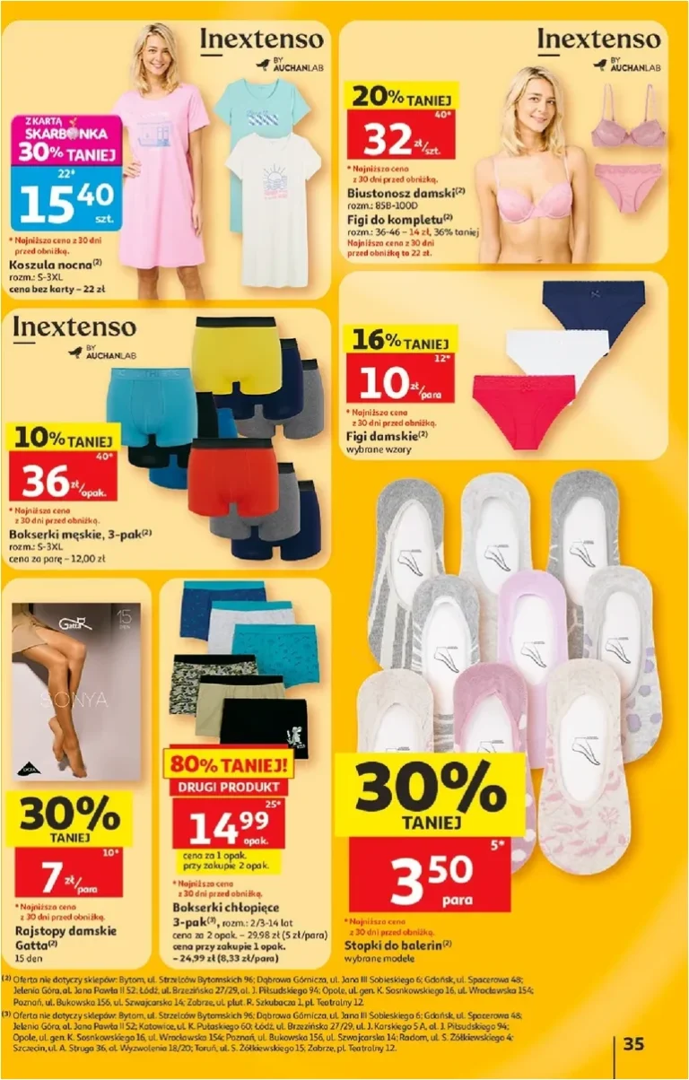 Nejnovější Hipermarket Auchan Polsko leták platný od 11.06.2026 ⭐ - strana 35