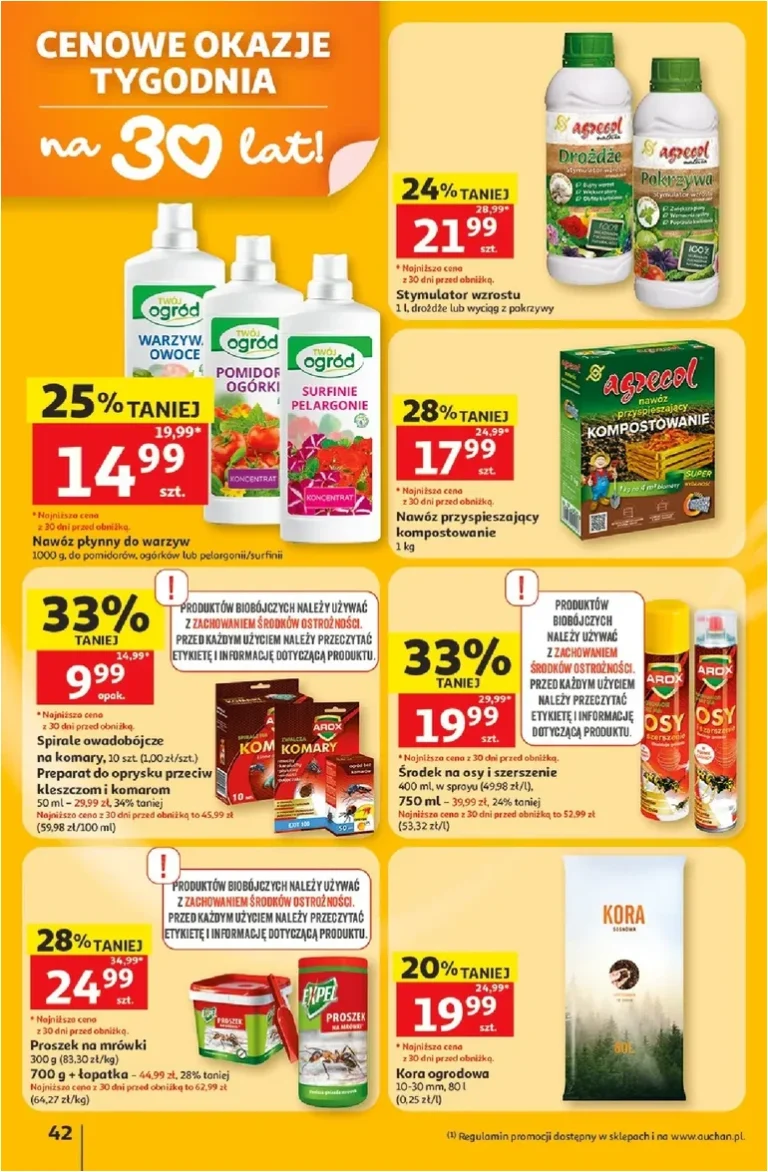 Nejnovější Hipermarket Auchan Polsko leták platný od 11.06.2026 ⭐ - strana 42