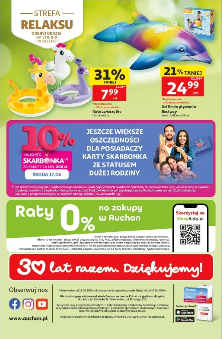 Nejnovější Hipermarket Auchan Polsko leták platný od 11.06.2026 ⭐ - strana 45