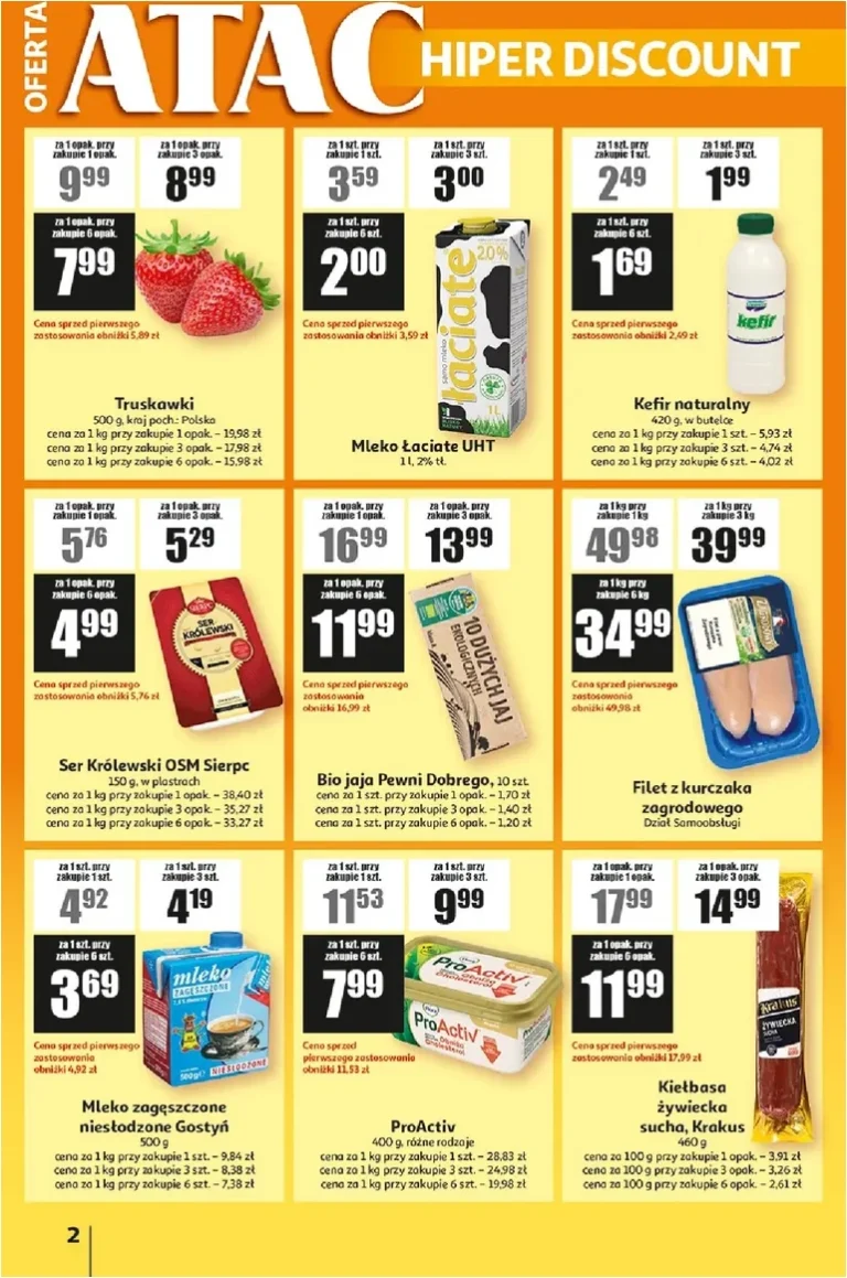 Nejnovější Hiper Discount Polsko – ATAC leták platný od 11.06.2026 ⭐ - strana 2
