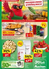 Nejnovější Supermarket Auchan Polsko leták platný od 11.06.2026 ⭐