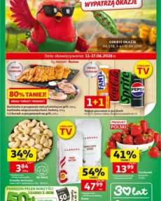 Nejnovější Supermarket Auchan Polsko leták platný od 11.06.2026 ⭐
