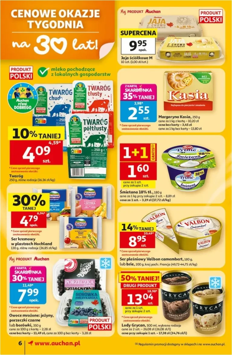 Nejnovější Supermarket Auchan Polsko leták platný od 11.06.2026 ⭐ - strana 6