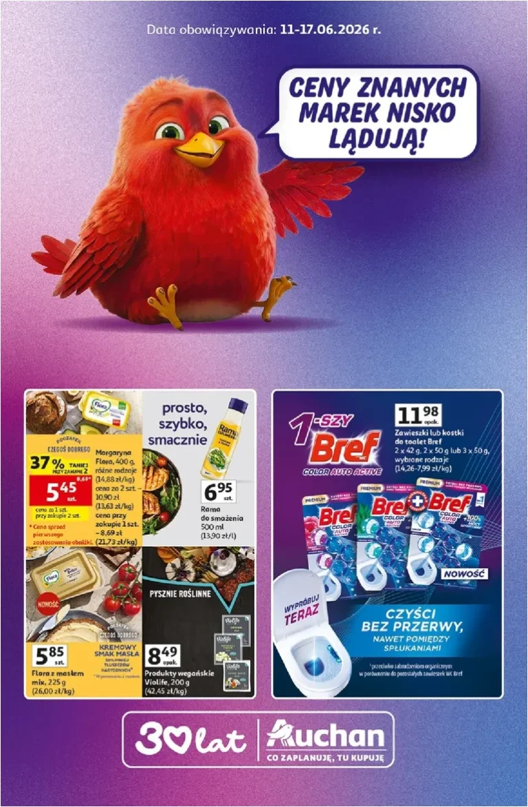 Nejnovější Hipermarket Auchan Polsko – Znane Marki leták platný od 11.06.2026 ⭐ - strana 1
