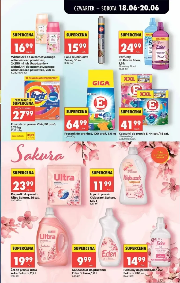 Akční leták Biedronka platný od 18.06.2026 - strana 61