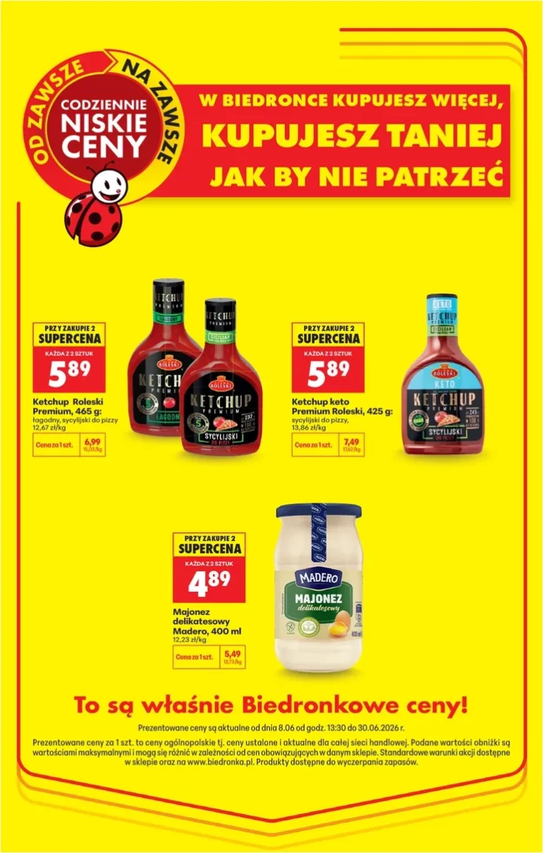 Akční leták Biedronka – Kupujesz taniej platný od 08.06.2026 - strana 5