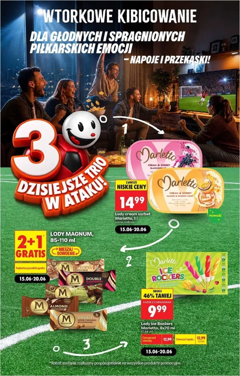 Akční leták Biedronka – Football Oferty platný od 15.06.2026 - strana 1