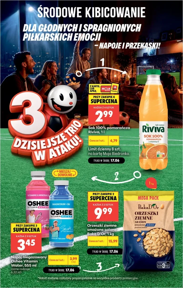 Akční leták Biedronka – Football Oferta platný od 15.06.2026 - strana 1