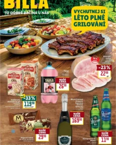 Akční leták Billa – Léto platný od 10.06.2026