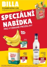 Akční leták Billa – Speciální nabídka: vybrané prodejny platný od 17.06.2026