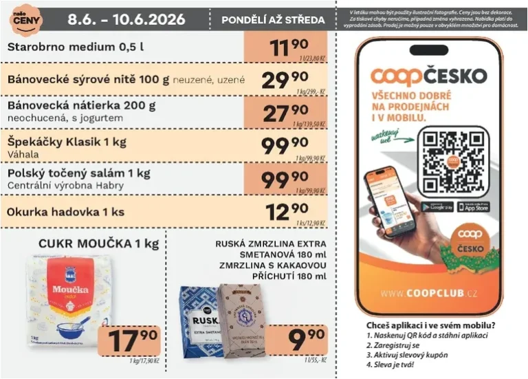 Akční leták Coop HB – Naše ceny platný od 04.06.2026 - strana 2