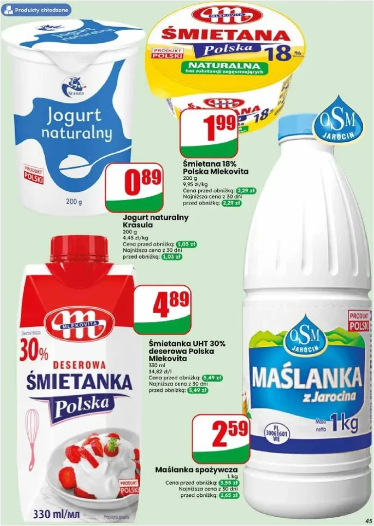 Akční leták Dino Polsko platný od 10.06.2026 - strana 45