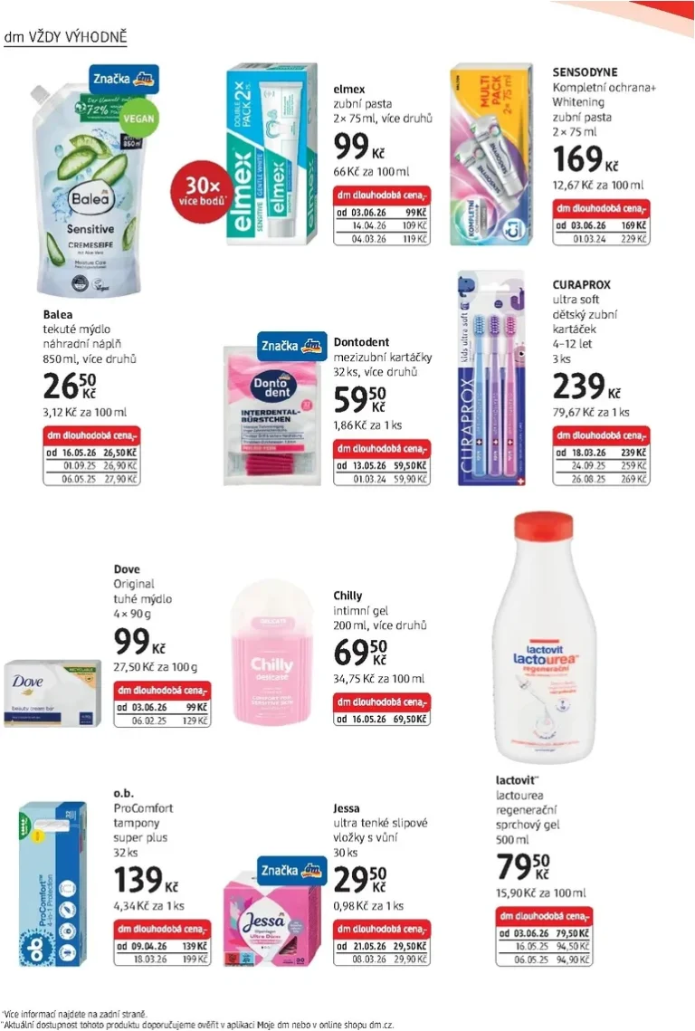 Akční leták dm drogerie platný od 04.06.2026 - strana 14