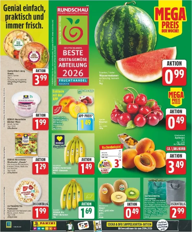 Akční leták Edeka Německo platný od 08.06.2026 - strana 4