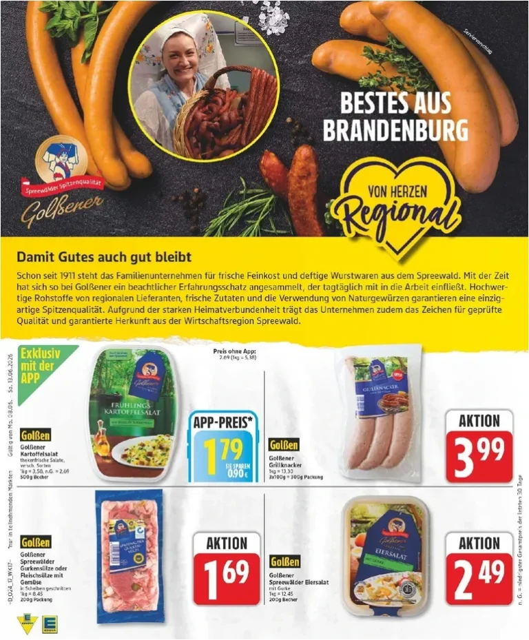 Akční leták Edeka Německo platný od 08.06.2026 - strana 17