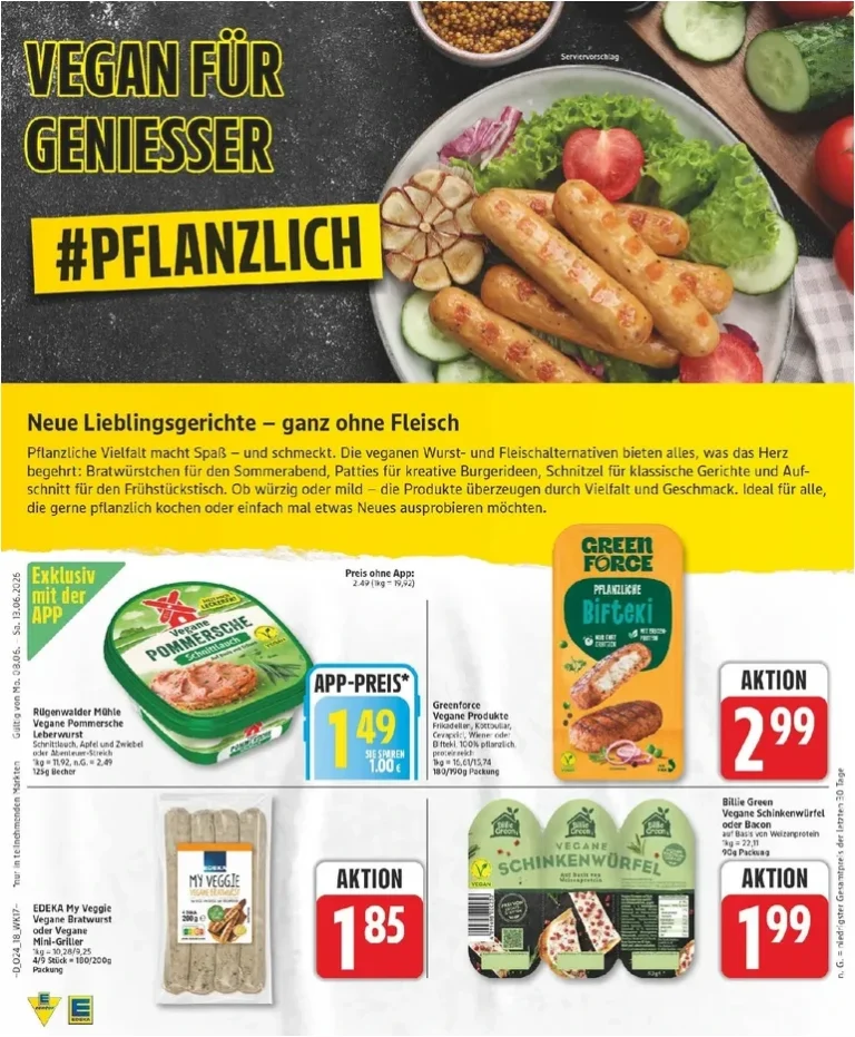 Akční leták Edeka Německo platný od 08.06.2026 - strana 18
