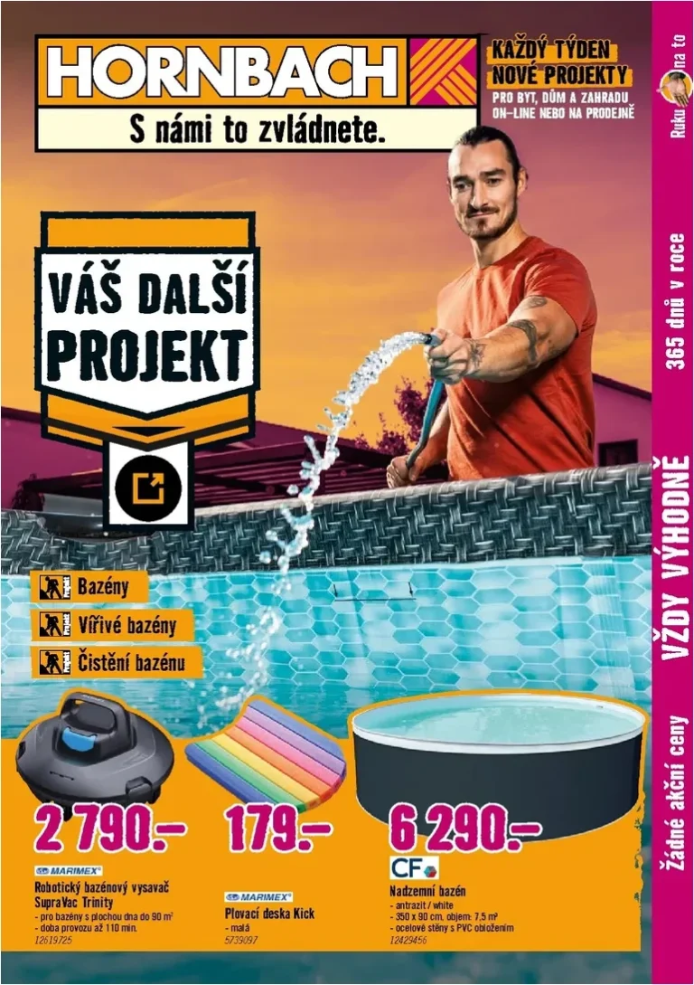 Akční leták Hornbach – Bazény platný od 03.06.2026 - strana 1