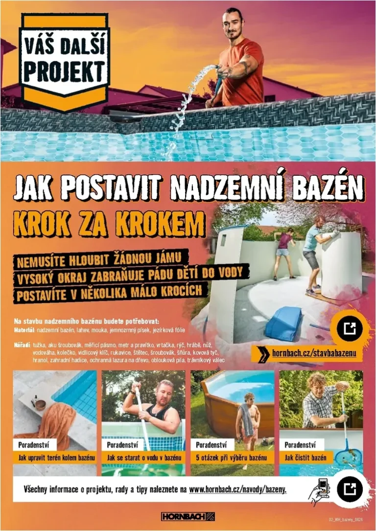 Akční leták Hornbach – Bazény platný od 03.06.2026 - strana 2