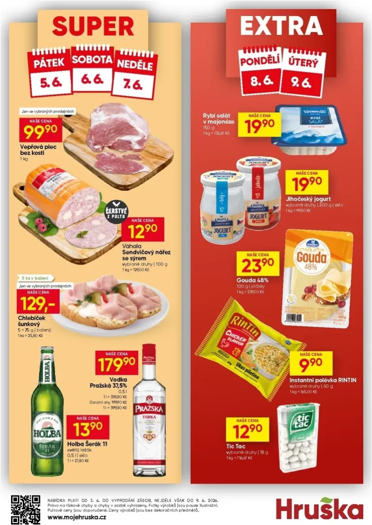 Akční leták Hruška platný od 03.06.2026 - strana 10