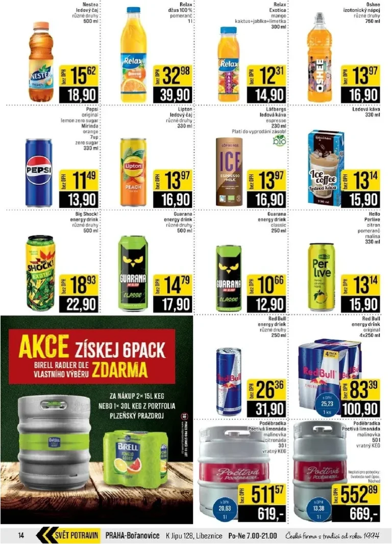 Nejnovější JIP – České Budějovice, Most, Svoboda nad Úpou, Náchod, Sušice leták platný od 10.06.2026 ⭐ - strana 14