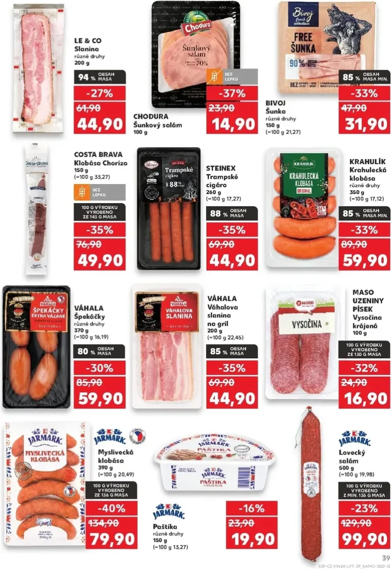 Nejnovější Kaufland – Ostrava leták platný od 10.06.2026 ⭐ - strana 39