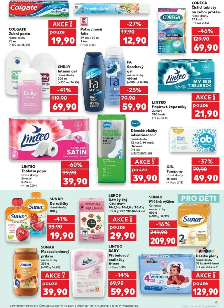 Nejnovější Kaufland – Ostrava leták platný od 10.06.2026 ⭐ - strana 45
