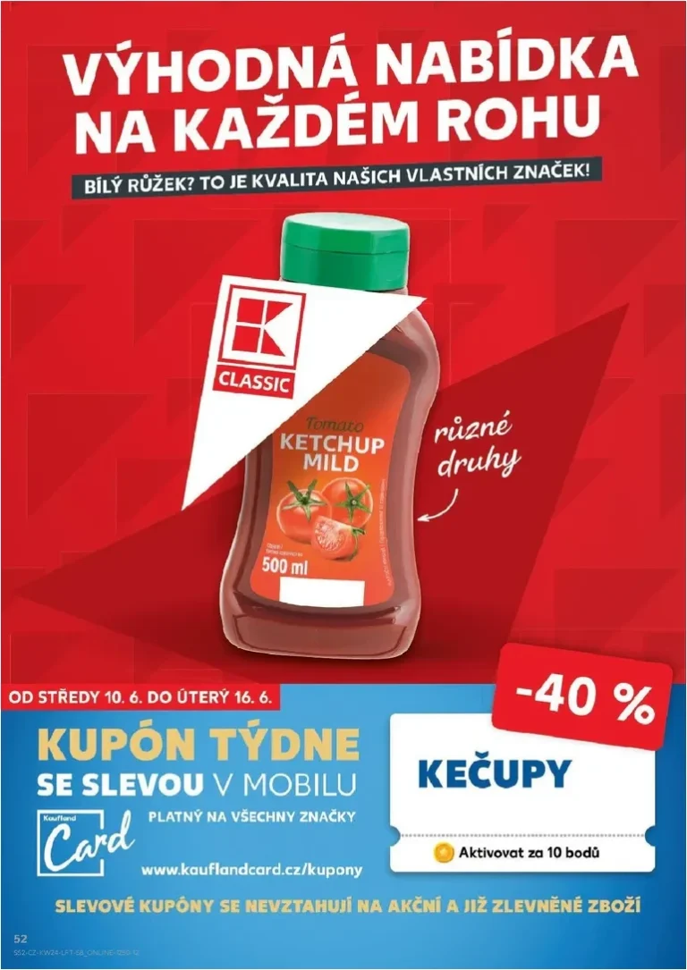 Nejnovější Kaufland – Brno leták platný od 10.06.2026 ⭐ - strana 52