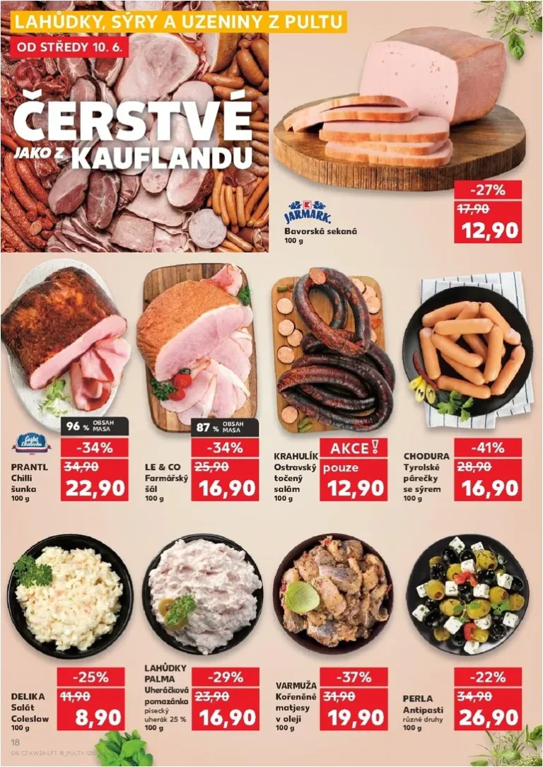 Nejnovější Kaufland – Kolín leták platný od 10.06.2026 ⭐ - strana 18