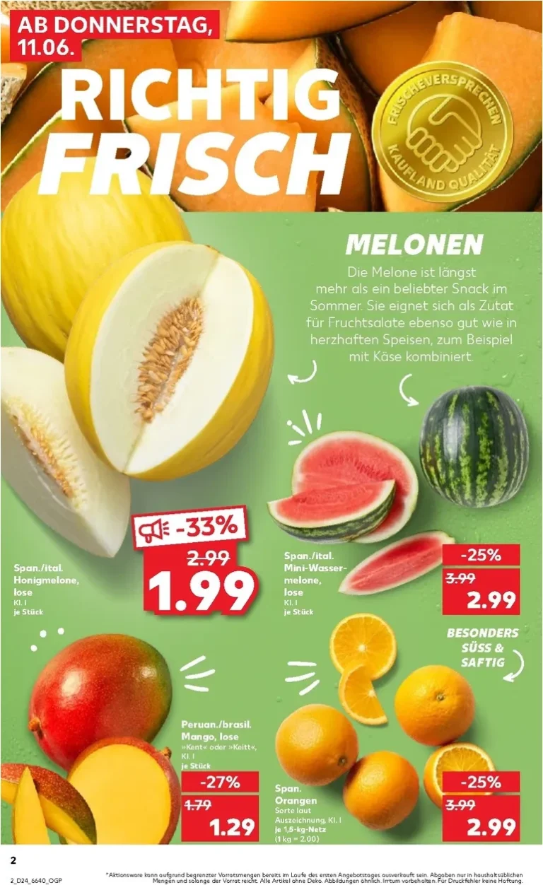 Nejnovější Kaufland Německo leták platný od 11.06.2026 ⭐ - strana 2