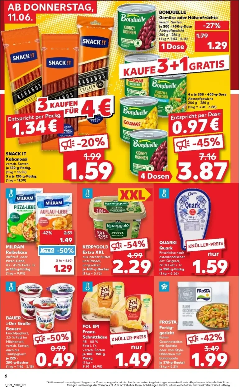 Nejnovější Kaufland Německo leták platný od 11.06.2026 ⭐ - strana 6
