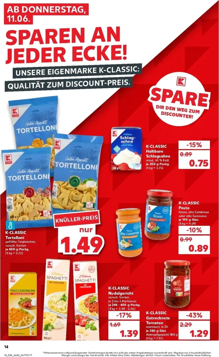 Nejnovější Kaufland Německo leták platný od 11.06.2026 ⭐ - strana 14
