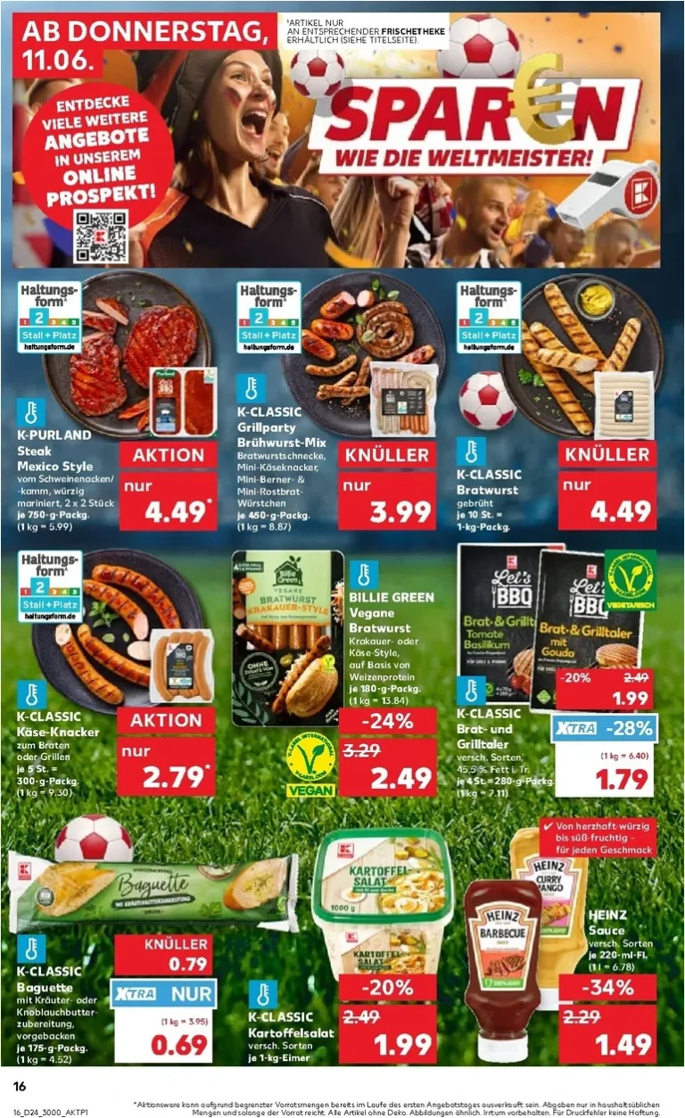 Nejnovější Kaufland Německo leták platný od 11.06.2026 ⭐ - strana 16