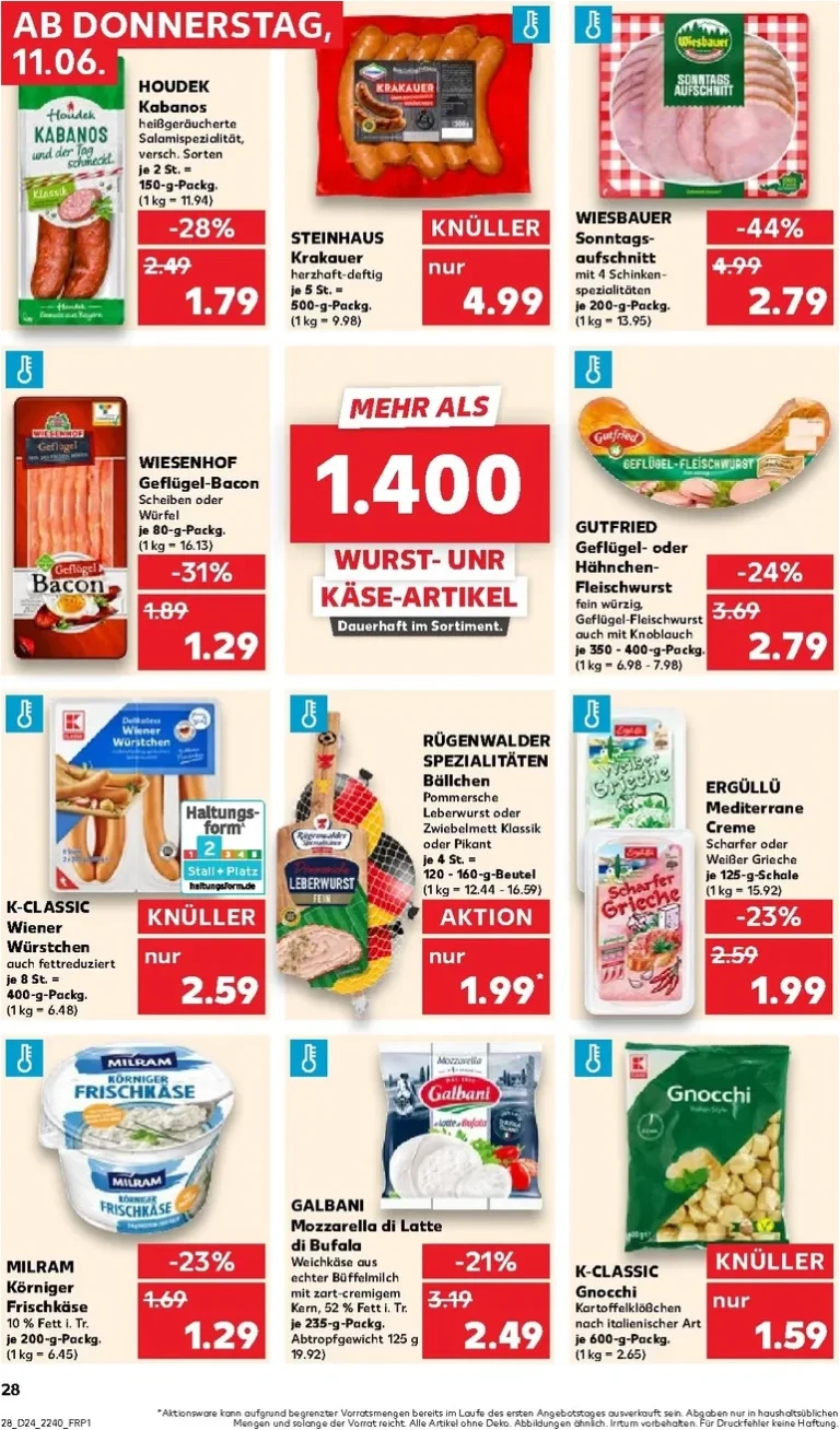 Nejnovější Kaufland Německo leták platný od 11.06.2026 ⭐ - strana 28