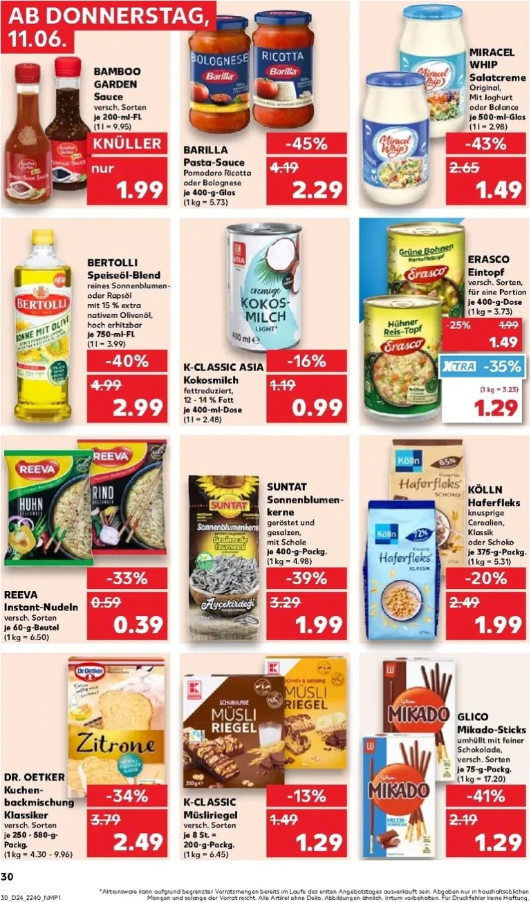 Nejnovější Kaufland Německo leták platný od 11.06.2026 ⭐ - strana 30