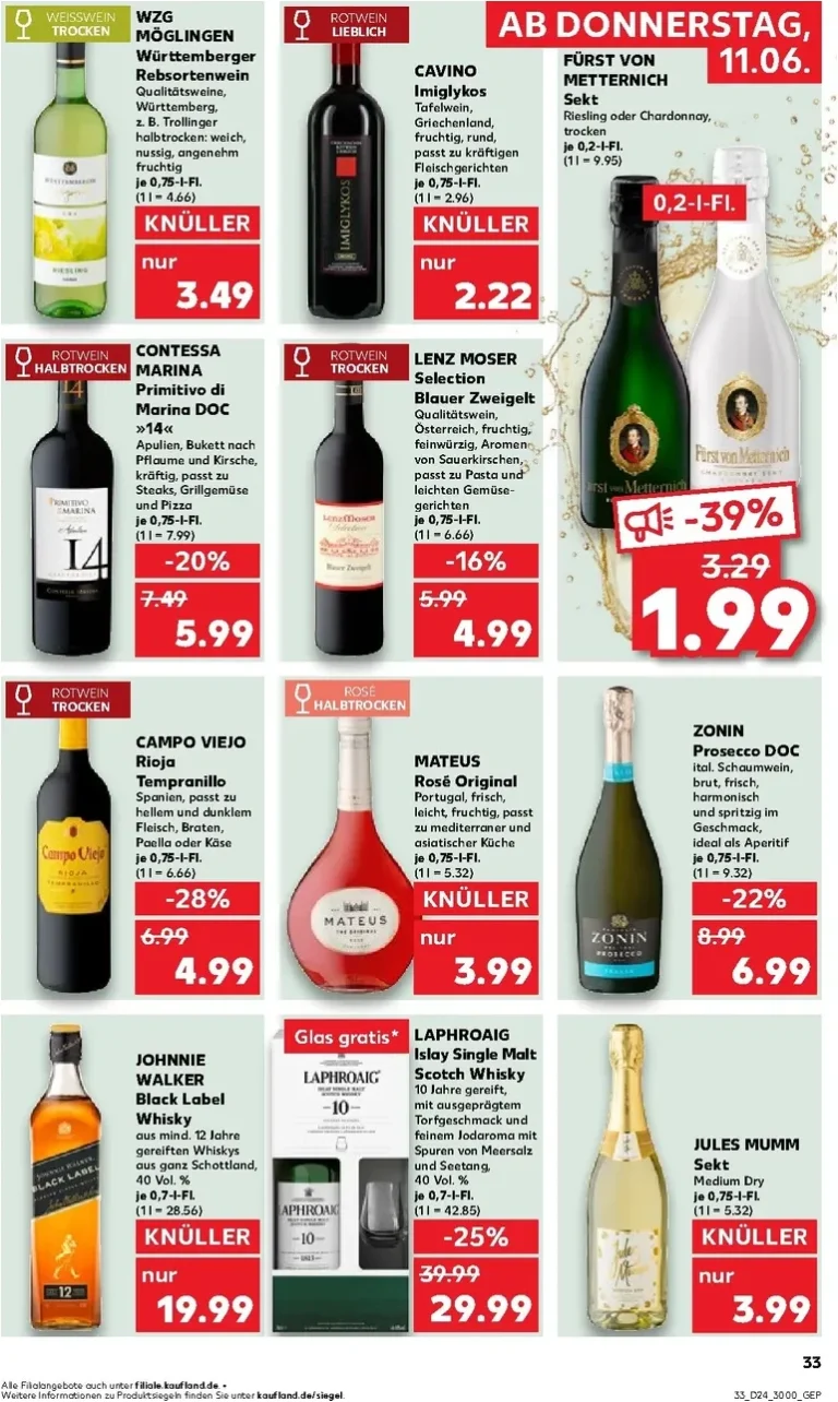 Nejnovější Kaufland Německo leták platný od 11.06.2026 ⭐ - strana 33