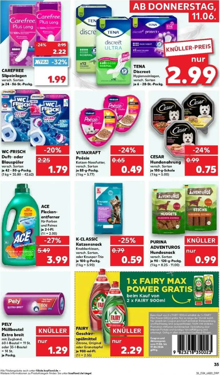 Nejnovější Kaufland Německo leták platný od 11.06.2026 ⭐ - strana 35