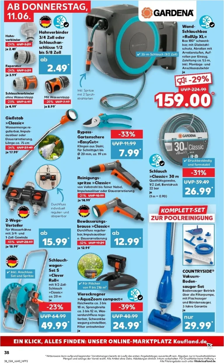 Nejnovější Kaufland Německo leták platný od 11.06.2026 ⭐ - strana 38