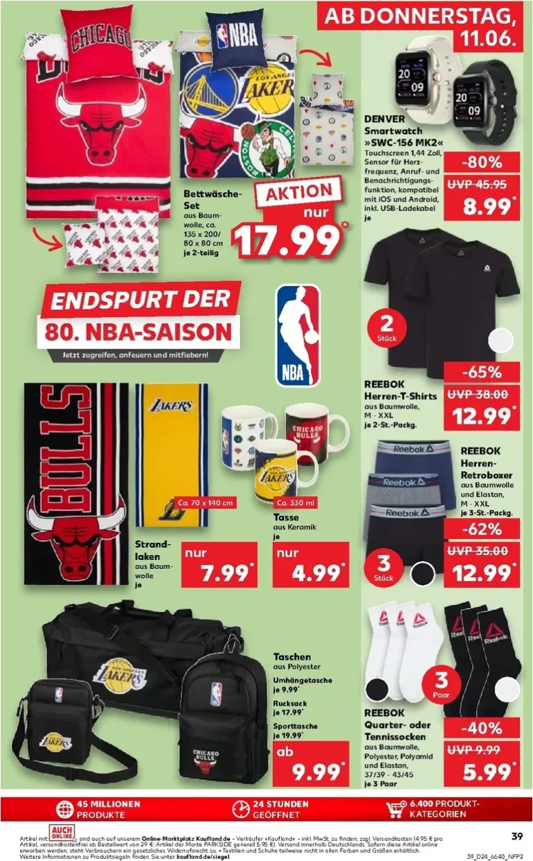 Nejnovější Kaufland Německo leták platný od 11.06.2026 ⭐ - strana 39