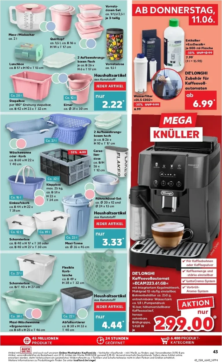 Nejnovější Kaufland Německo leták platný od 11.06.2026 ⭐ - strana 43