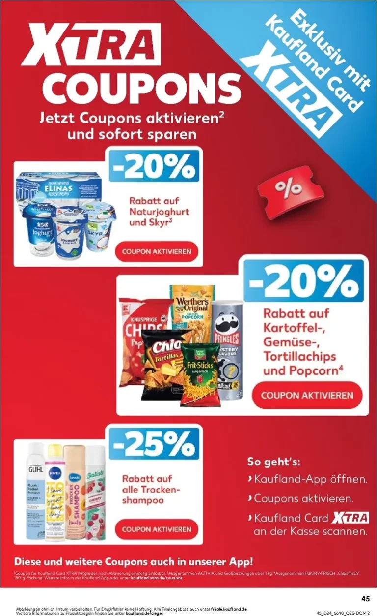 Nejnovější Kaufland Německo leták platný od 11.06.2026 ⭐ - strana 45