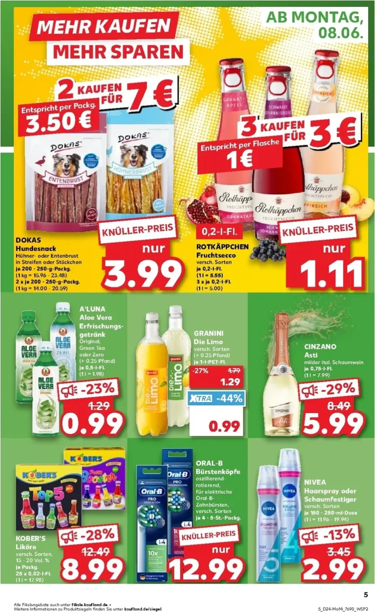 Nejnovější Kaufland Německo – Angebote ab Montag leták platný od 08.06.2026 ⭐ - strana 5