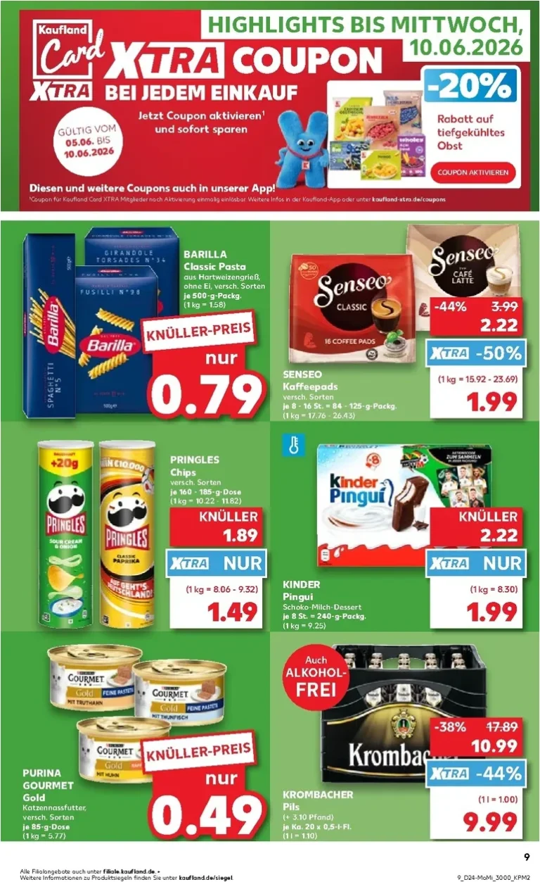Nejnovější Kaufland Německo – Angebote ab Montag leták platný od 08.06.2026 ⭐ - strana 9