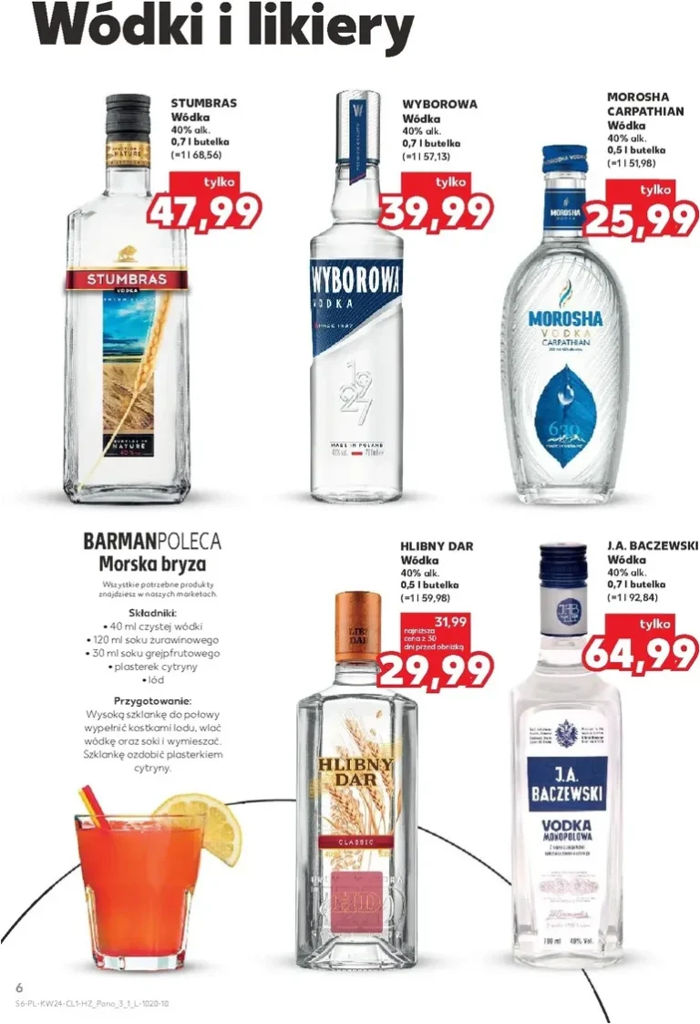 Nejnovější Kaufland Polsko – Barek leták platný od 11.06.2026 ⭐ - strana 6