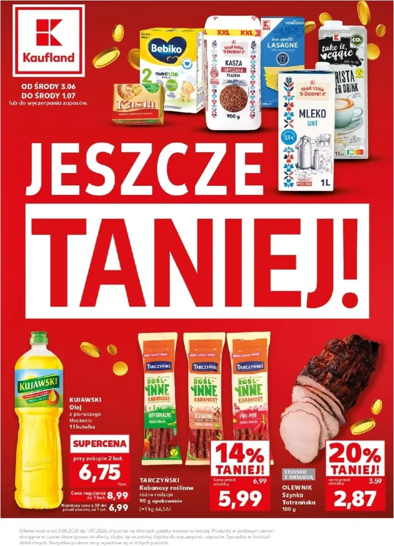 Akční leták Kaufland Polsko platný od 03.06.2026 - strana 1