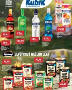 Akční leták Kubík platný od 01.06.2026