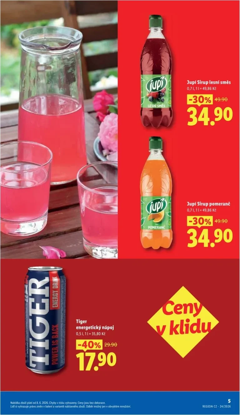 Nejnovější Lidl – Další ceny v klidu leták platný od 08.06.2026 ⭐ - strana 5