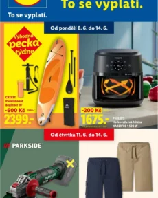 Nejnovější Lidl – Spotřební zboží leták platný od 08.06.2026 ⭐